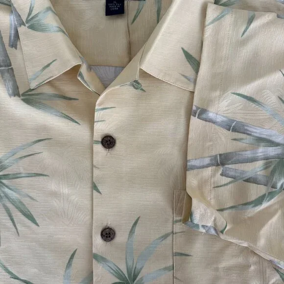 Tommy Bahama Bahai Bamboo Camp Mens Button Down NWT - Picture 2 of 4